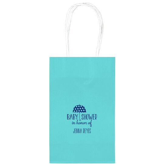 Baby Shower Umbrella Medium Twisted Handled Bags